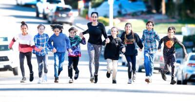 'Octomom' Nadya Suleman and her eight children pictured in new snap as they turn 13 - www.ok.co.uk - California