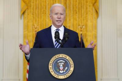 Joe Biden Announces “Severe” Sanctions Following Russian Invasion On Ukraine: “This Aggression Cannot Go Unanswered” - deadline.com - Ukraine - Russia - Soviet Union - city Sanction