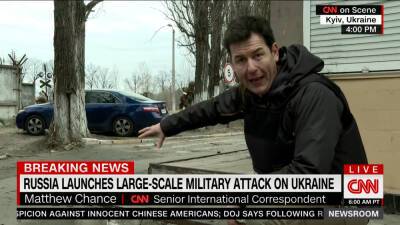 CNN’s Matthew Chance On The Start Of The Russian Invasion Of Ukraine: “The Question We Should Be Looking At Now Is, Where Does This Stop? - deadline.com - Ukraine - Russia - city Moscow
