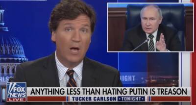 Late Night Hosts Rip Tucker Carlson’s Segment Praising Putin — Which Was Later Played On Russian TV - deadline.com - USA - Ukraine - Russia - Washington