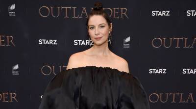 Caitriona Balfe Attends 'Outlander' Premiere Remotely from L.A., Explains Her Absence from Red Carpet - www.justjared.com - London - Los Angeles - Los Angeles - Beverly Hills