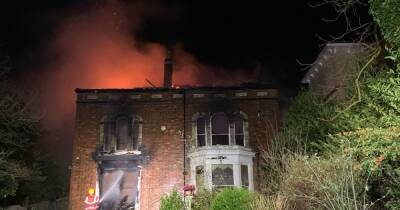 Scene of devastation as huge fire tears through house in Alderley Edge sparking massive emergency response - www.manchestereveningnews.co.uk - Ukraine