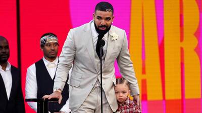 Drake’s Son Adonis, 4, Attempts To Wink In Cute Video Rapper Mocks Him — Watch - hollywoodlife.com