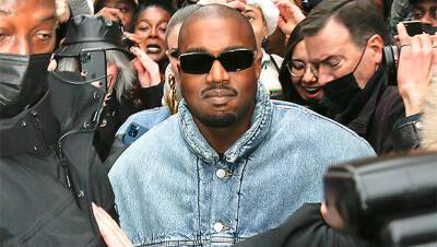 Kim Kardashian - Kanye West - Chaney Jones - Kanye West Parties With Chaney Jones In Plunging Catsuit Sunglasses Like Kim Kardashian’s - hollywoodlife.com - Miami - Chicago - county Jones