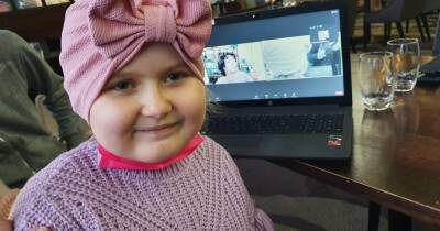 Little Scots girl with leukaemia asks Cobra Kai star to marry her in heartwarming video call with actor - www.dailyrecord.co.uk - Britain - Scotland
