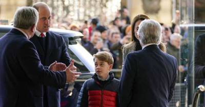Prince George makes surprise appearance at England Wales Six Nations rugby and fans are loving how much he looks like Princess Diana - www.msn.com