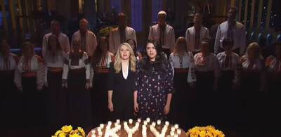 'Saturday Night Live' Opens with Emotional Performance from Ukrainian Chorus Dumka of New York - Watch Now - www.justjared.com - New York - New York - Ukraine - Russia