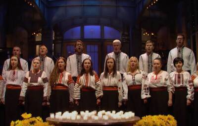 Ukrainian Chorus Dumka of New York opens ‘SNL’ with emotive ‘Prayer for Ukraine’ - www.nme.com - New York - New York - Ukraine - Russia