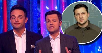 Ant and Dec send their 'thoughts and prayers' to Ukraine - www.msn.com - Britain - Ukraine - Russia