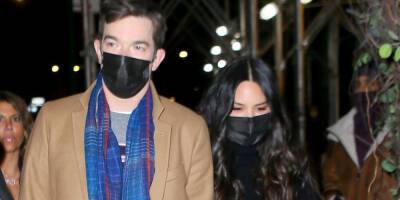 John Mulaney & Olivia Munn Arrive for 'SNL' After Party in NYC - www.justjared.com - New York