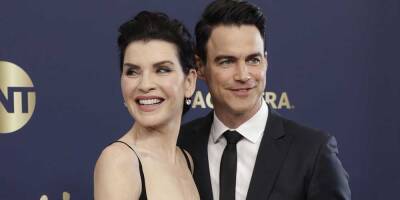 Julianna Margulies Hits the Red Carpet with Husband Keith Lieberthal for SAG Awards 2022 - www.justjared.com - Santa Monica