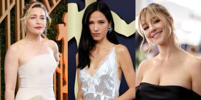 'Yellowstone' Stars Kelsey Asbille, Piper Perabo & Hassie Harrison Glam Up The SAG Awards 2022 - www.justjared.com - Santa Monica