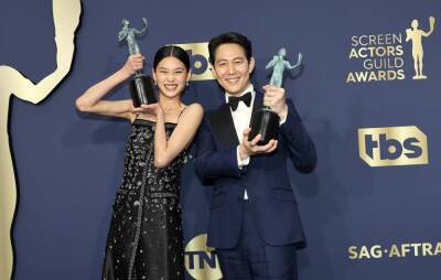 By A - Lee Jung - ‘Squid Game’ cast make history at SAG Awards 2022 with two acting wins - nme.com - North Korea