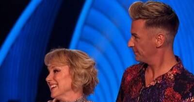 Matt Evers - Sally Metcalfe - Sally Dynevor - 'Don't say that!': Sally Dynevor apologises as she makes honest admission ahead of ITV Dancing On Ice exit - manchestereveningnews.co.uk - county Metcalfe