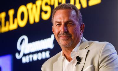 Kevin Costner makes rare public appearance with wife Christine - and wow! - hellomagazine.com
