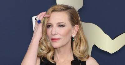 Cate Blanchett defies age as she wows in plunging neckline dress at SAG Awards - www.ok.co.uk