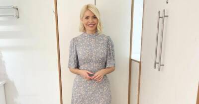 Where is Holly Willoughby’s floral midi dress from? This Morning star’s outfit details - www.ok.co.uk