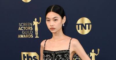 Squid Game actress HoYeon Jung wows in glam transformation for first SAG Awards - www.ok.co.uk - South Korea