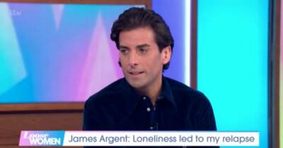 Ruth Langsford - James Argent - Loose Women - James Argent says relapse happened after he became ‘too cocky’ about recovery - ok.co.uk