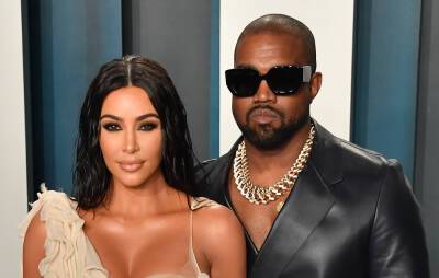 Kanye West says claims he harassed Kim Kardashian on social media are “double hearsay” - www.nme.com - California