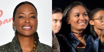 Aisha Tyler Mistaken for Sasha Obama, Corrects Publication for Misidentifying Her as the Former First Daughter - www.justjared.com
