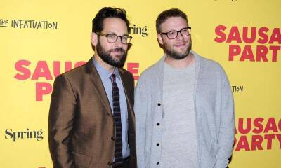 Seth Rogen and Paul Rudd remember their favorite “golden” moments in Lay’s Super Bowl commercial - us.hola.com