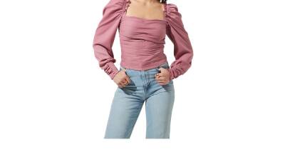 We Found the Perfect Puff-Sleeve Top for Date Night on Valentine’s Day - www.usmagazine.com
