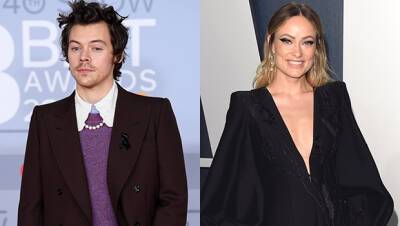 Harry Styles Olivia Wilde Visit Art Exhibit For His 28th Birthday On Rare Public Outing - hollywoodlife.com - London - USA