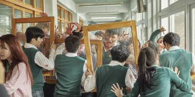 'All Of Us Are Dead' Director Reveals Why School Uniforms Are Green - www.justjared.com - Britain - North Korea
