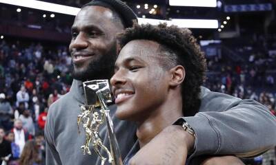 LeBron James’ son Bronny files trademarks for NFTs, clothing, and video games - us.hola.com - county Sierra - county Canyon