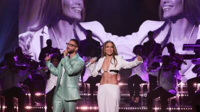 Jennifer Lopez - Owen Wilson - Kat Valdez - Jennifer Lopez Says 'the Producer in Me' Made Her Crash Maluma's Concert to Film 'Marry Me' Scene - etonline.com - Colombia