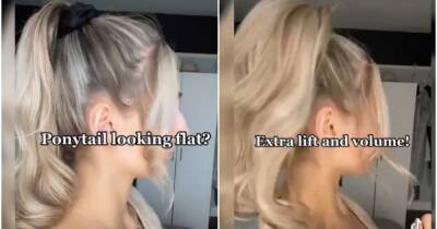 Woman's 'life-changing' scrunchie hack for a ponytail with volume goes viral - www.manchestereveningnews.co.uk - Britain