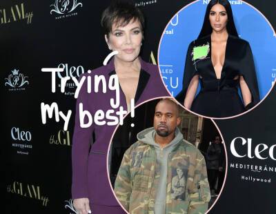 Kim Kardashian - Kris Jenner - Jesus Walks - Kimmy Kakes - Kris Jenner Is Trying To Be ‘The Peacemaker’ For Kim Kardashian & Kanye West Amid Drama! - perezhilton.com - Chicago