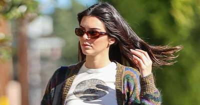 Kendall flashes taut midriff and takes Porsche for spin with Fai - www.msn.com - Los Angeles - county Valley