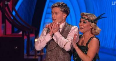ITV Dancing On Ice injury horror as Connor Ball's stitches split open on live TV - www.manchestereveningnews.co.uk - city Charleston
