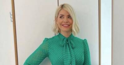 Where is Holly Willoughby’s polka dot dress from? This Morning star’s outfit details - www.ok.co.uk