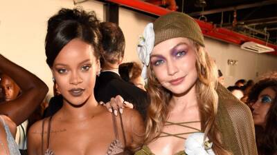 Gigi Hadid Clarifies Rihanna Comment After Implying Singer Is Having Twins - www.etonline.com
