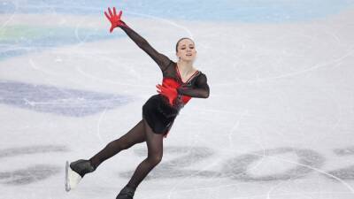 Watch Figure Skater Kamila Valieva Become the First Woman to Land a Quad at the Olympics - www.glamour.com