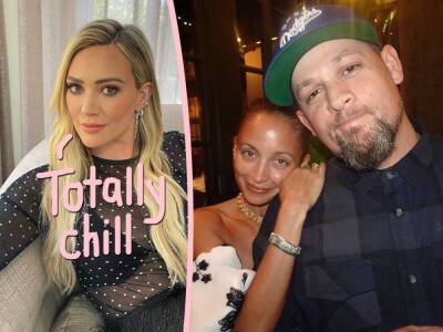 Friendly Exes! Hilary Duff Hangs With Former BF Joel Madden & His Wife Nicole Richie On Group Date Night! - perezhilton.com