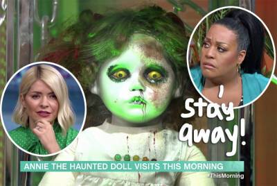 Watch Haunted Doll SCARE THE HELL Out Of Morning Show Hosts! - perezhilton.com - Pennsylvania