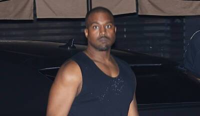 Kanye West Flaunts His Muscles While Dining with a Kim Kardashian Lookalike - www.justjared.com - Malibu