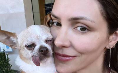 Katharine McPhee Mourns the Death of Her Rescue Dog Wilma - www.justjared.com
