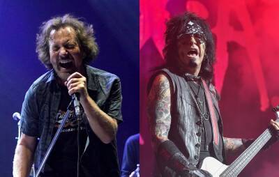 Eddie Vedder makes jab at Mötley Crüe during New Jersey concert - www.nme.com - New Jersey - Seattle - Chad - city Newark