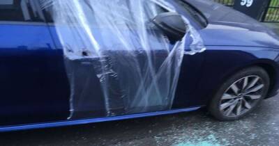 Woman horrified at seeing man with machete sat in her car after night of violence - www.dailyrecord.co.uk - Scotland
