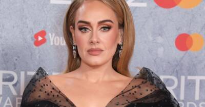 Adele sparks engagement rumours as she flaunts huge diamond ring at Brit Awards - www.ok.co.uk - Las Vegas
