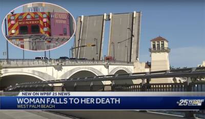 Woman Falls 6 Stories To Her Death After Drawbridge Unexpectedly Opens Beneath Her - perezhilton.com - Florida - county Palm Beach