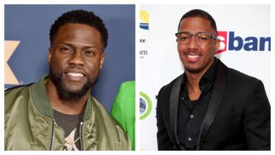 Kevin Hart - Nick Cannon - Kevin Hart Reveals He's Behind NSFW Gift for Nick Cannon - etonline.com