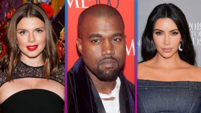 Julia Fox Says She's Not Concerned About Kanye West Wanting Kim Kardashian Back - www.etonline.com