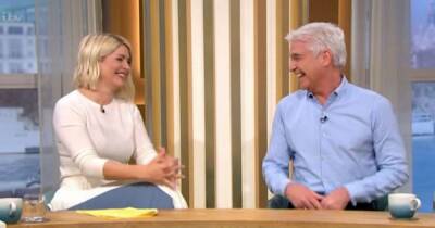 'You could lick my face': Phil Schofield delighted as he reunites with Holly Willoughby on This Morning - www.manchestereveningnews.co.uk - parish Vernon