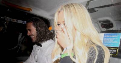 Emily Atack and Strictly's Graziano Di Prima giggle as they jump into taxi after Brits - www.ok.co.uk - Britain